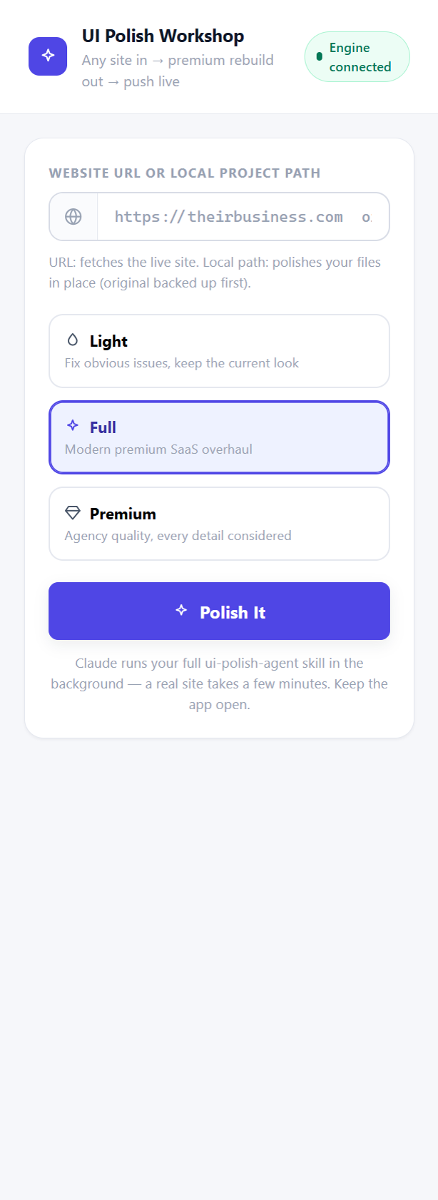 UI Polish Workshop